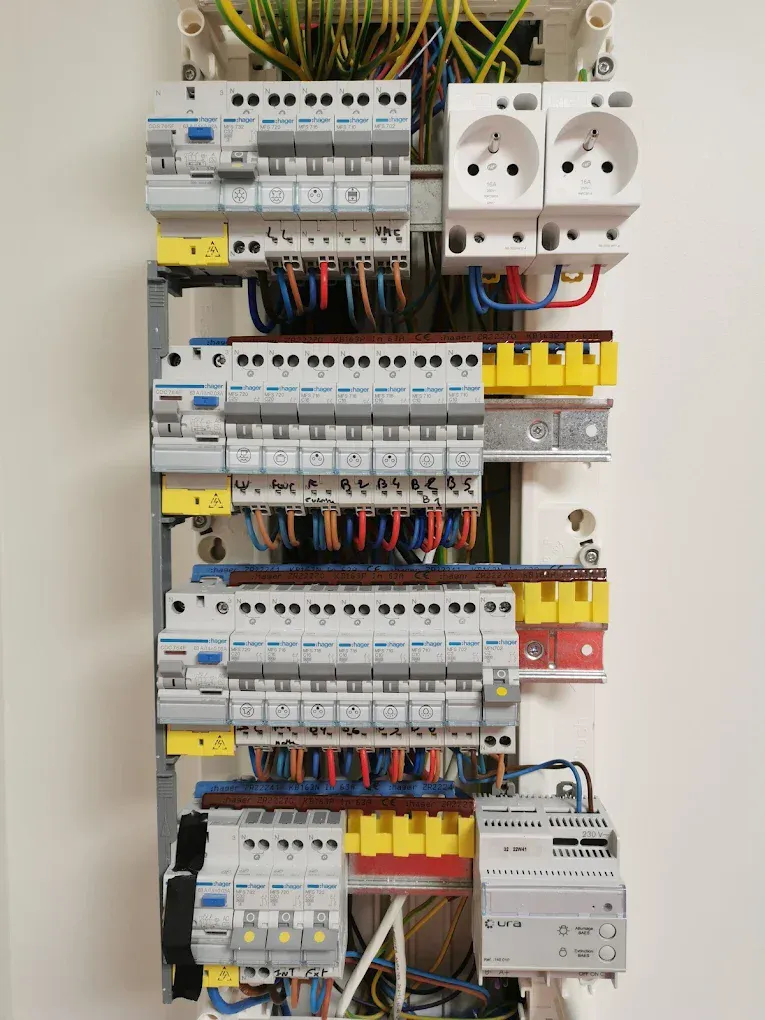 Installation tableau électrique Hager